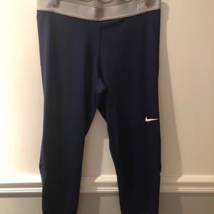nike navy blue leggings